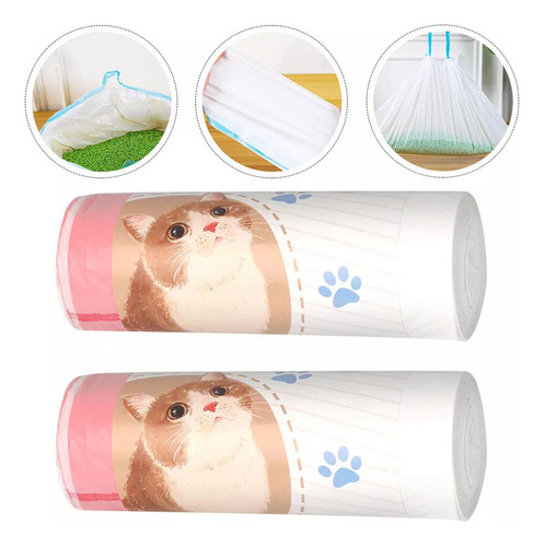 Bolsas De Basura Para Gatos, Bolsa De Limpieza Automática