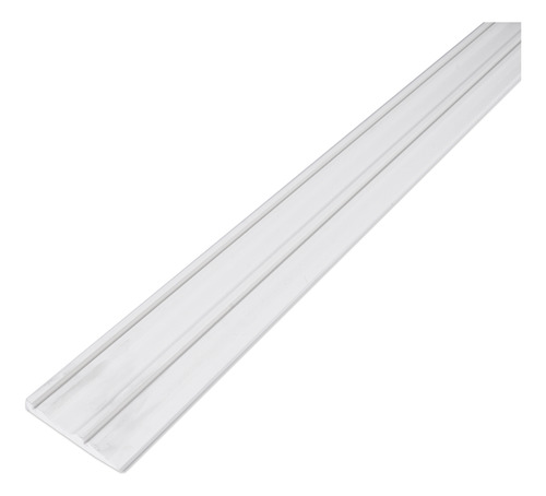 Zocalo Antihumedad Pvc Eps Piso Vinilico 10cm Blanco
