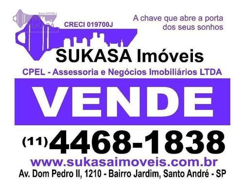 Sobrado À Venda, 66 M² Por R$ 300.000,00 - Vila Tibiriçá - Santo André/sp - So0375