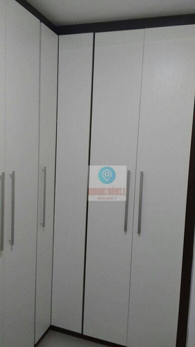 Imagem 7 de 30 de Apartamento Semi Mobiliado Com 3 Dormitórios À Venda, 57 M² Por R$ 225.000 - Jardim São Miguel - Ferraz De Vasconcelos/sp - Ap0231