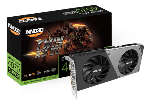 Placa De Vídeo Inno3d Rtx4070 Super 12gb Twinx2 G6x  