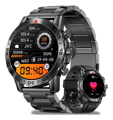 Smartwatchhombre Bluetooth Llamada Impermeable