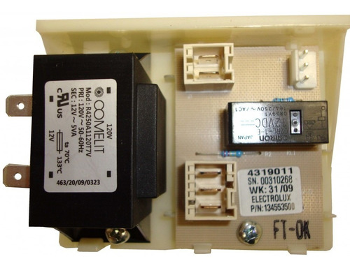 Tarjeta Lavadora Frigidaire Control Resistencia C/transform.