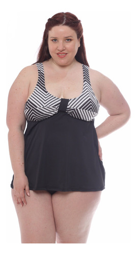 Malla Tankini Oferta Talles Grandes Mujer