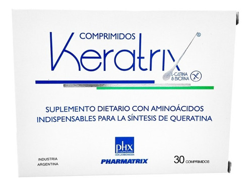 Keratrix Vitaminas Anticaída Del Cabello 30 Comprimidos