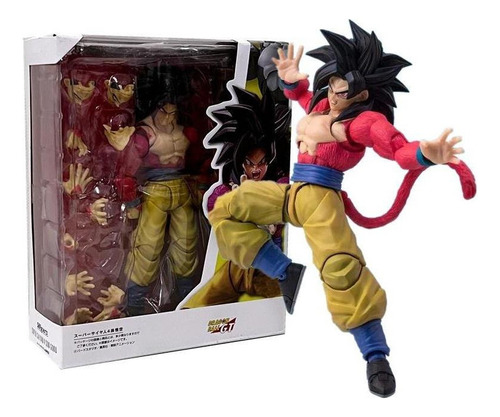 Juguete De Acción Con Figuras De Dragon Ball Z Super Saiyan