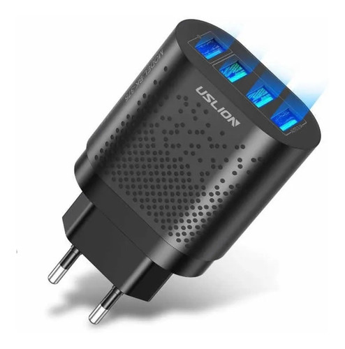 Imagen 1 de 10 de Cargador Múltiple Uslion Quick Charge 3.0 48w De 4 Puertos