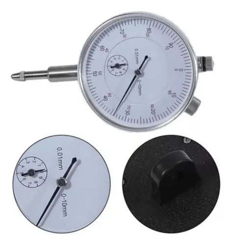Reloj Comparador Calibrador De Torno Con Base Magnética