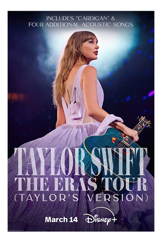 Poster De Taylor Swift The Eras Tour La Versión De Taylor