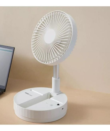 Venrilador Practi Venti Go Inalambrico Betterware 20 Cm Blanco Blanco Plástico 5