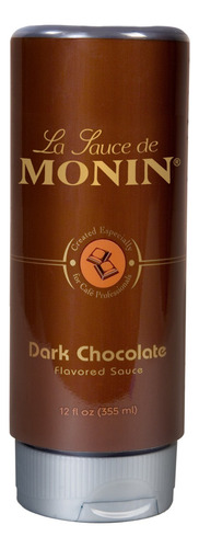 Salsa Monin Dark Chocolate 355ml Frances Chocolate Oscuro