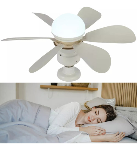 Lámpara De Ventilador De Techo Led De 40 Vatios Con Control