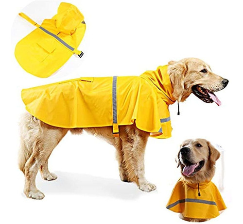 Chubasquero Para Perros Jwpc Chaqueta Para La Lluvia Para Pe