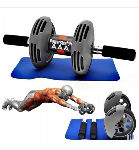 Rueda Abdominal Doble Gym Entrenamiento Fitness - Sportex