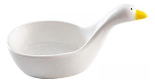 5 Cute Swan Salsa De Soja Dipping Bowls Porcelana Para