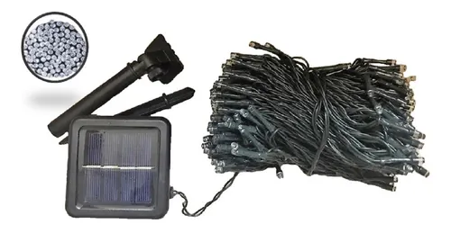 comprar Extension Navideña Recarga Solarmente 100 Bombillos Led