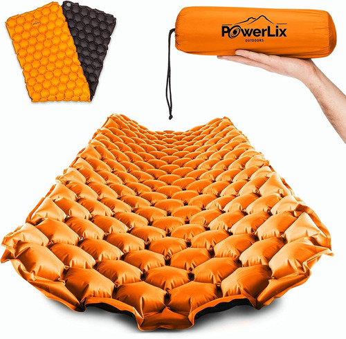 Colchoneta De Dormir Inflable Ultraligera Camping Pesca - 06