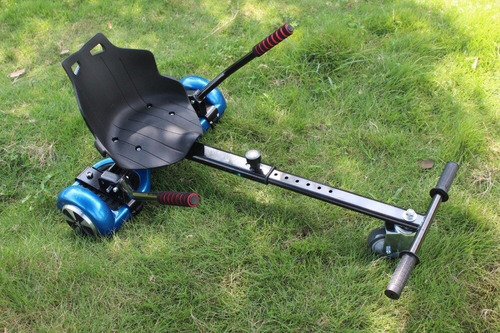 Imagen 3 de 4 de Silla Para Patineta Electrica Negra Hoverboard Paragon.uy