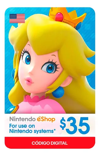 comprar Gift Card Nintendo E-shop $35 Código Digital