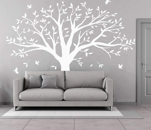 Arbol Familiar En Vinilo Para Pared Gigante