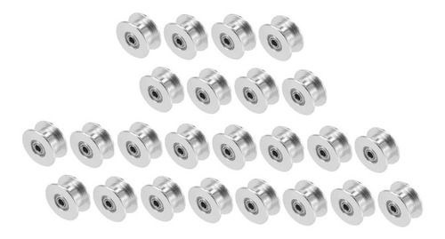 24 Polias Gt2 Lisa (tamanho 16 Dentes) Furo 3mm Correia 6mm