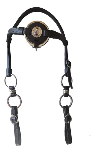 comprar Cabeçada Feita De Couro Com Apliques E Pingentes Resistente