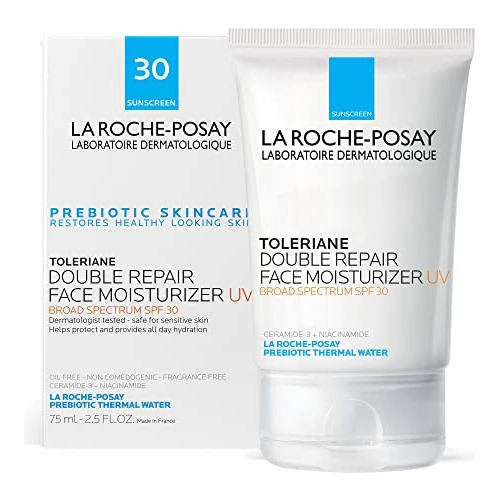 Crema Hidratante Facial Uv De Doble Reparación La Rocheposay