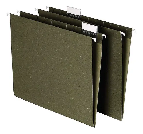 Carpetas Colgantes Para Archivos Con Grapas, 5 Pestañas, Let