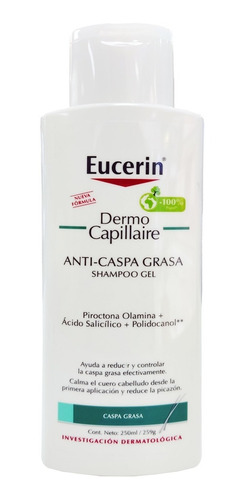 Shampoo Anti-caspa Eucerin Caspa-grasa - mL a $448
