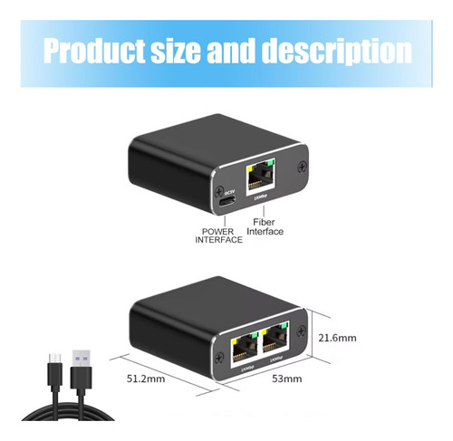 Divisor De Red Rj45 1 A 2 Gigabit: 1000/100 Mbps Ethernet