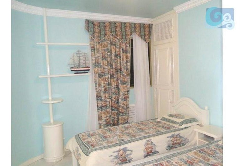 Imagem 14 de 30 de Tortugas Apartamento À Venda Condomínio Tortugas - Praia Da Enseada - Guarujá. - Ap4300