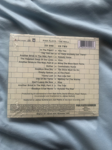 The Wall - Pink Floyd - Cd