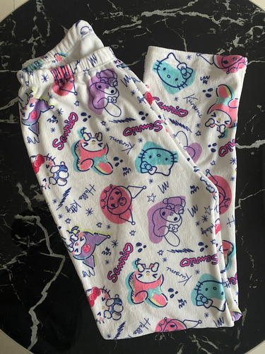 Pantalón Pijama Mujer Plush Suave Invierno Personajes Kitty
