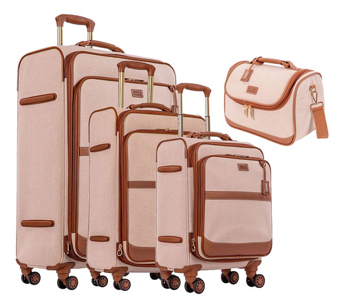 Kit Mala Viagem Royale Roda 360º Cadeado Tsa Flat Sestini