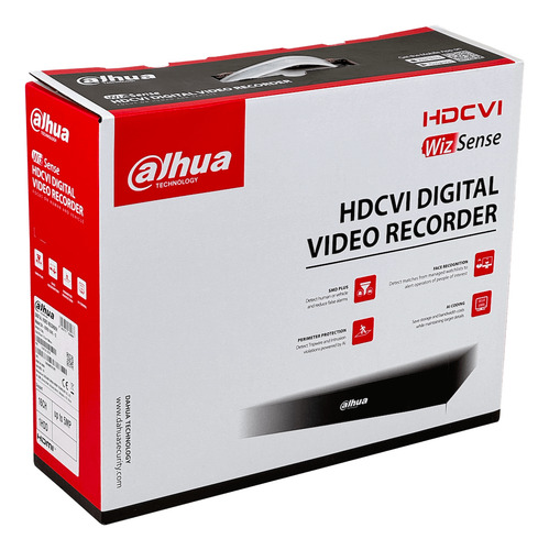 Dahua Xvr 16-bnc 5mp 1xsata16tb Lan Hdmi Vga Usb Rs485 Alarm