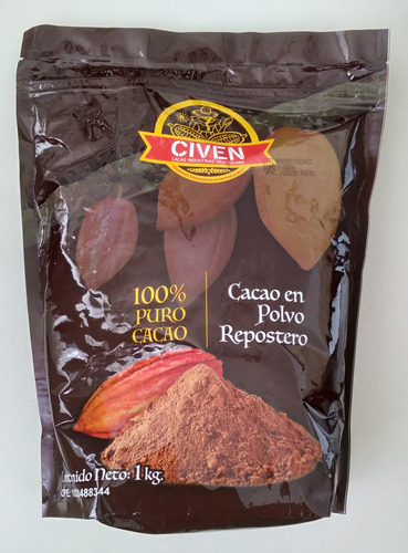 Cacao Repostero En Polvo Civen De 1 Kg