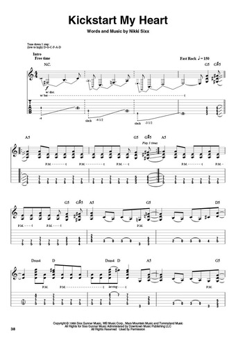 Mötley Crüe: Play 8 Songs With Tab And Sound-alike Audio.