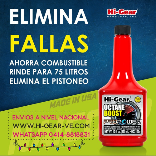 Propower Elevador De Octanaje 12 Oz