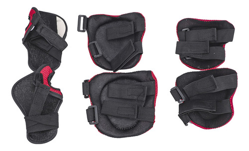 Set De Protecciones Niños Color Rojo 6 Partes. Gravedad X
