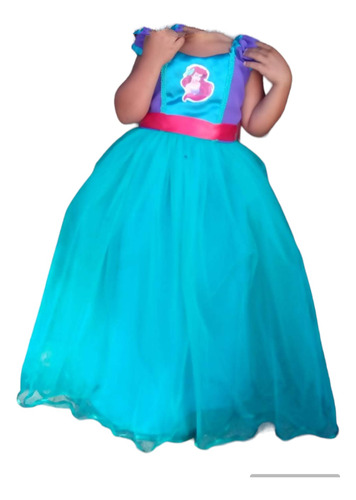 Vestido Disfraz Ariel _la Sirenita