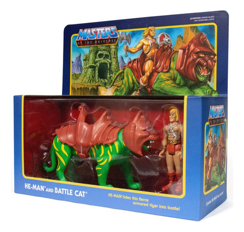 He-man & Battle Cat Masters Of The Universe Reaction  Pack