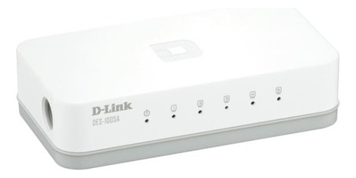 Switch D-link Des-1005a De 5 Puertos Rj-45 10/100 Mbps