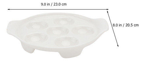 Plato De Cerámica Para Hornear Con Forma De Caracol, 2 Unida