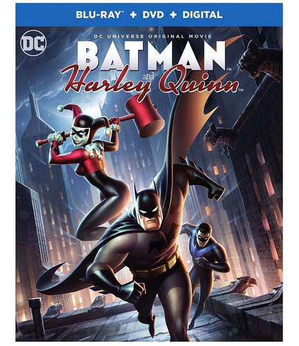 Blu-ray + Dvd Batman And Harley Quinn