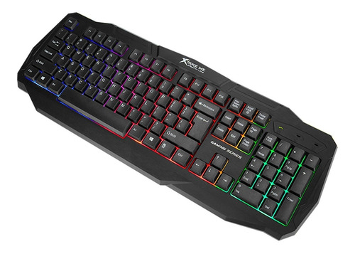 Imagen 5 de 5 de Teclado Gamer Retroiluminado Luz Led Colores Español