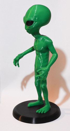Figura Extraterrestre 30cm Alien Gris - Muñeco Ufo Ovni