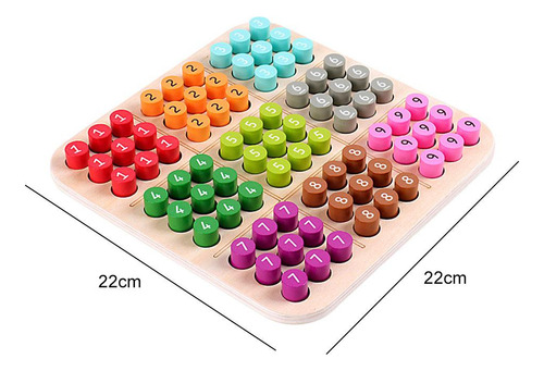 Sudoku De Madera Rompecabezas Juego De Mesa Mini