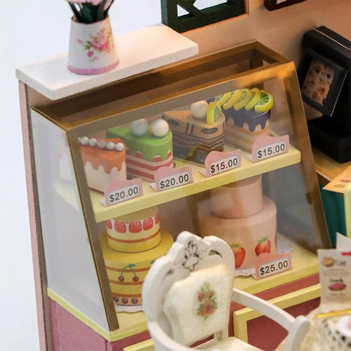 Diy Cake Shop Casa De Muñecas Con Muebles Cake Shop