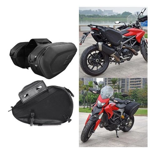 Alforja Rígida Taichí Para Moto Carbón 18l 29l+ Envío Gratis