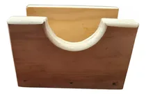 Comprar Servilletero De Madera, Porta Servilleta Madera Hecho A Mano